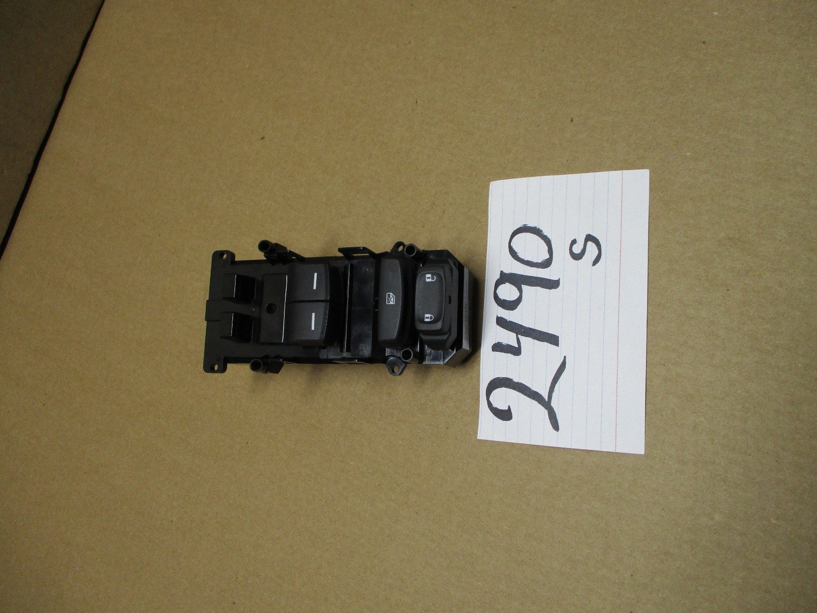 2016 Honda Civic 2 Door MASTER Window Switch Control Power DRIVER #2490-S 