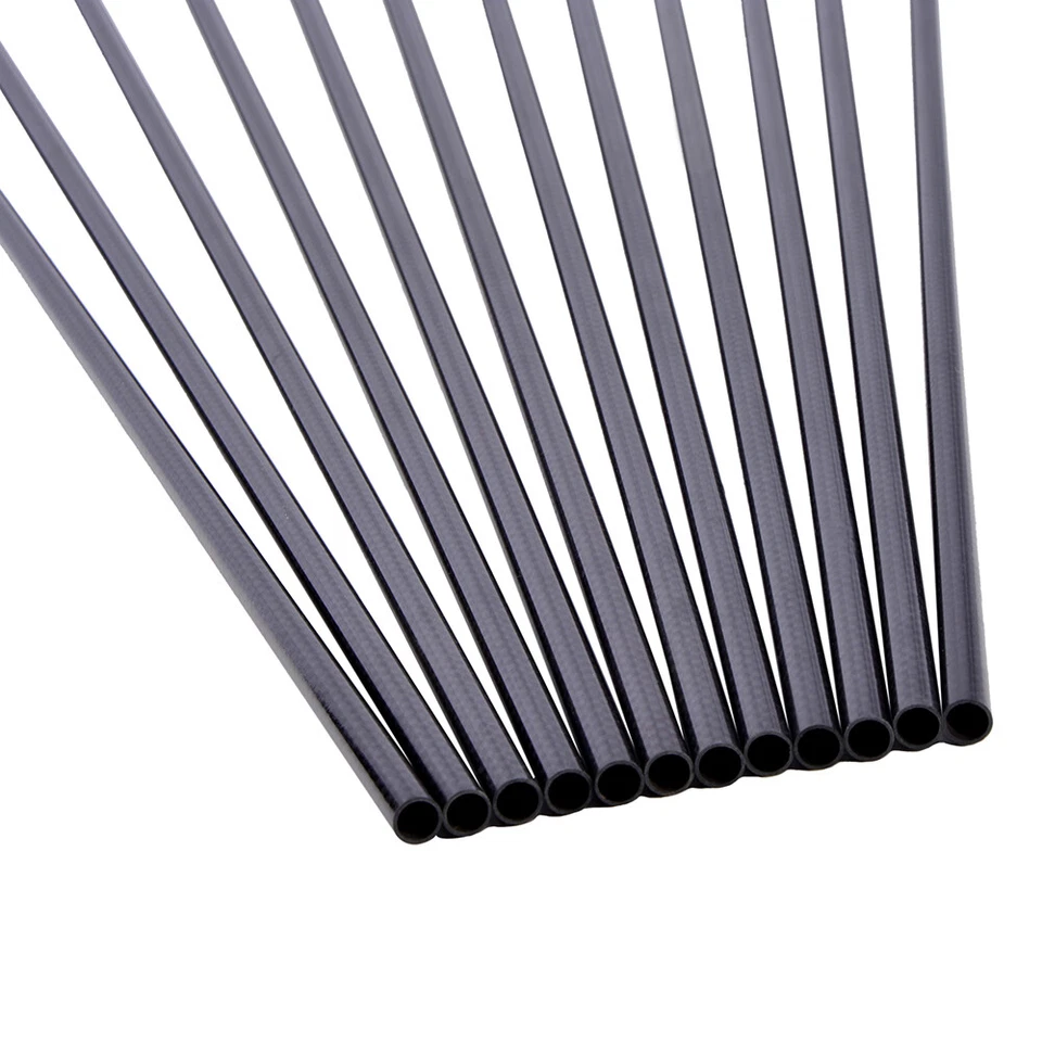 31.5" ID6.2mm Archery 3K Pure Carbon Arrows Shaft SP350 Bow Hunting Target - Image 4 of 4