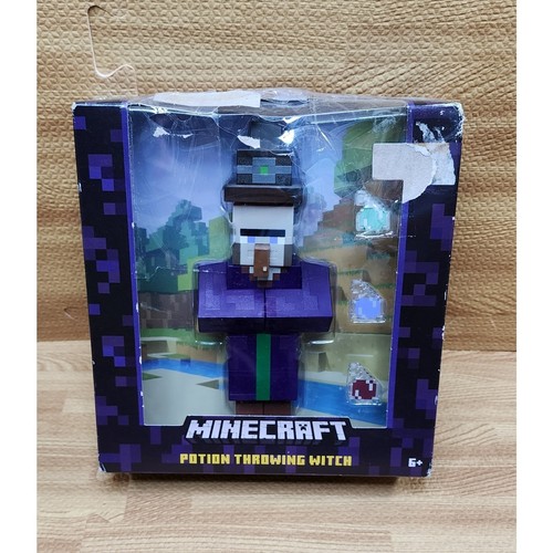 Minecraft Trankwurfhexe, 7" Actionfigur, Neu im Karton Neu