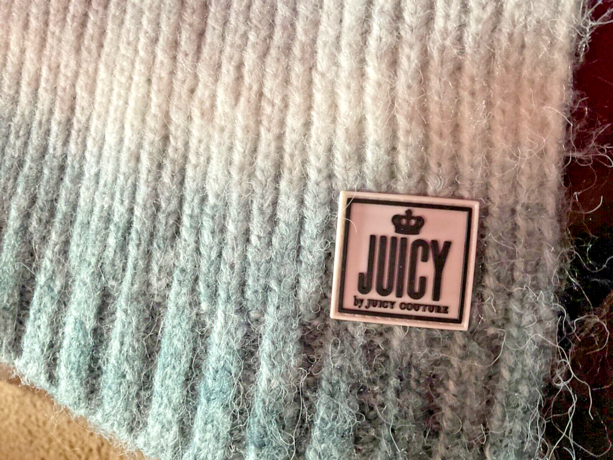 JUICY COUTURE KNIT HAT & SCARF SET | eBay