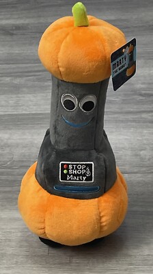 Marty The Robot Stop & Shop Vacuum Plush Stuffed Toy NEW 12  Plush Collectible