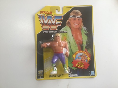 WWF Hasbro Owen Hart Figure MOC...