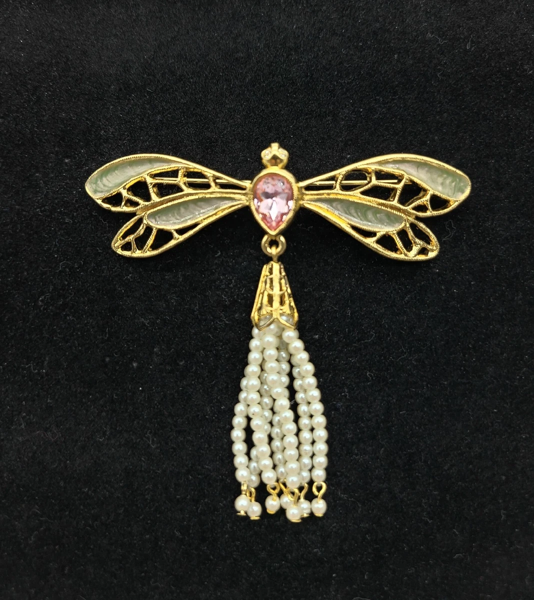 Avon dragonfly brooch deals