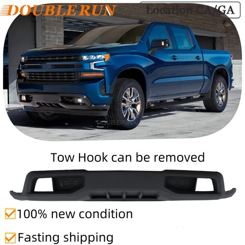 Front Bumper Lower Valance For 2019-2021 Silverado 1500 (Without Z71) – Black Textured, Replaces 84219069