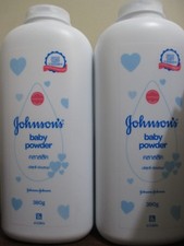 2x Johnson's Baby Powder Original TALC 380g 11/2025