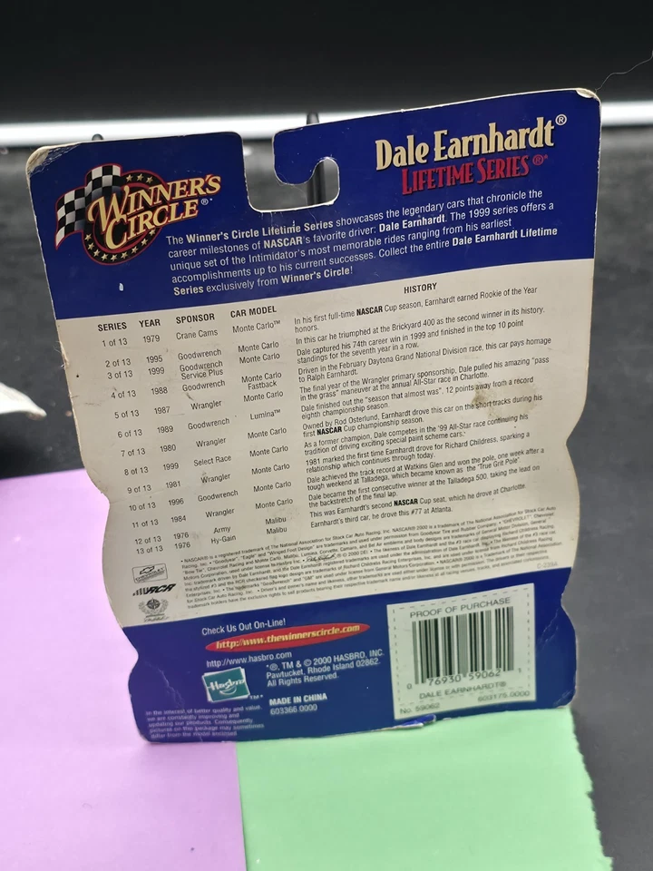 Winners Circle NASCAR 25 aniversario Dale Earnhardt Wrangler 1985 diecast  Foto 2 de 2