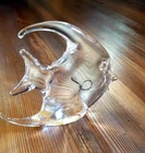 Murano Italy Figurine Art Glass Angelfish Paperweight 5” Original Sticker EC