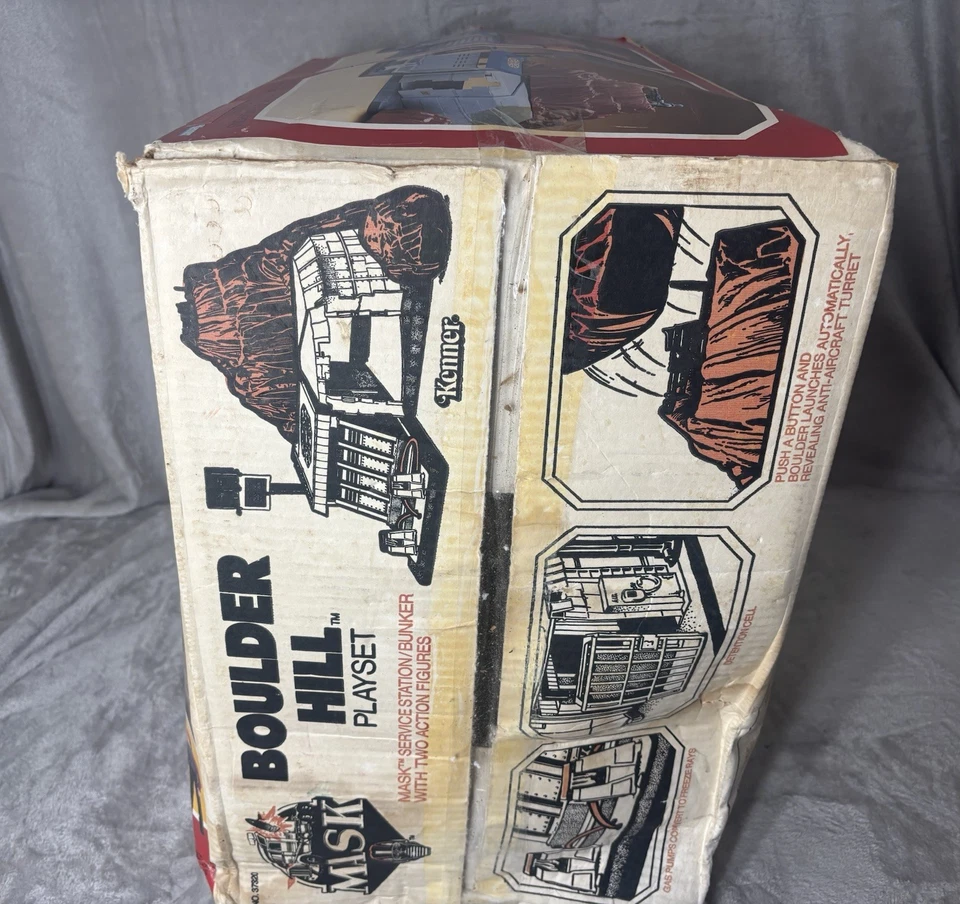 Juego Boulder Hill con CAJA Casi completo MASK M.A.S.K. 1985 Kenner Vintage Foto 4 de 4