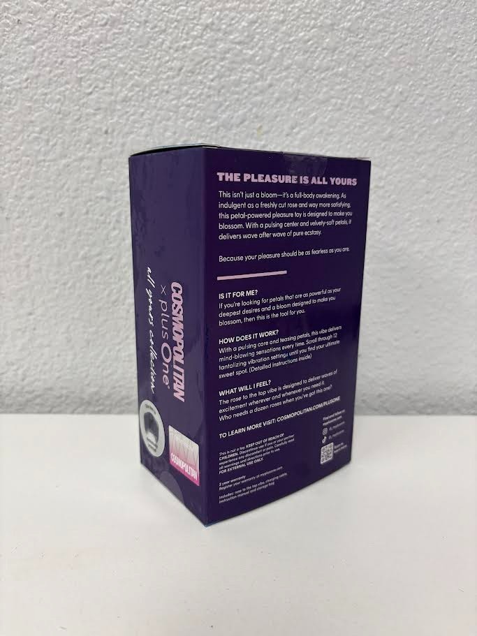 Cosmopolitan x Plus One "Rose to the Top Vibe" Body Massager | eBay