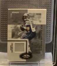 2002 Fleer Box Score Tom Brady Mini Jersey!