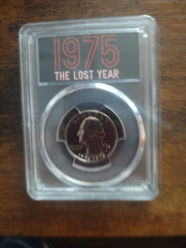 1975 S The Lost Year Proof Washington Quarter PCGS PR 69