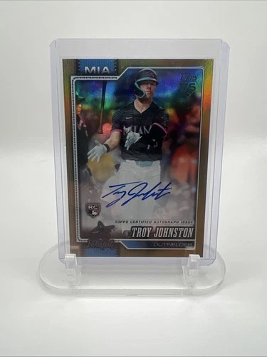 Troy Johnston 2026 Topps Troy Johnston Gold