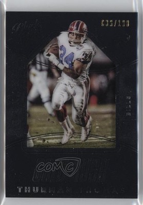 2016 Panini Black Gold Rush White Gold /100 Thurman Thomas #RU15 HOF g5i