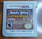 Angry Birds Star Wars Nintendo 3ds Cart Only See Pictures Tested