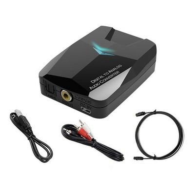 2 In 1 Bluetooth-Compatible Receiver Bluetooth Optical Coaxial Converter New