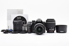 Pentax K-70 24.2MP Digital SLR Camera  Double Lenses Exc 5 From JAPAN 2891