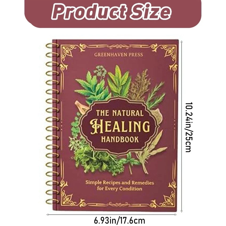 The Natural Handbook Bound For Herbal Remedies And Natural Recipes By Ancient - Image 3 of 4