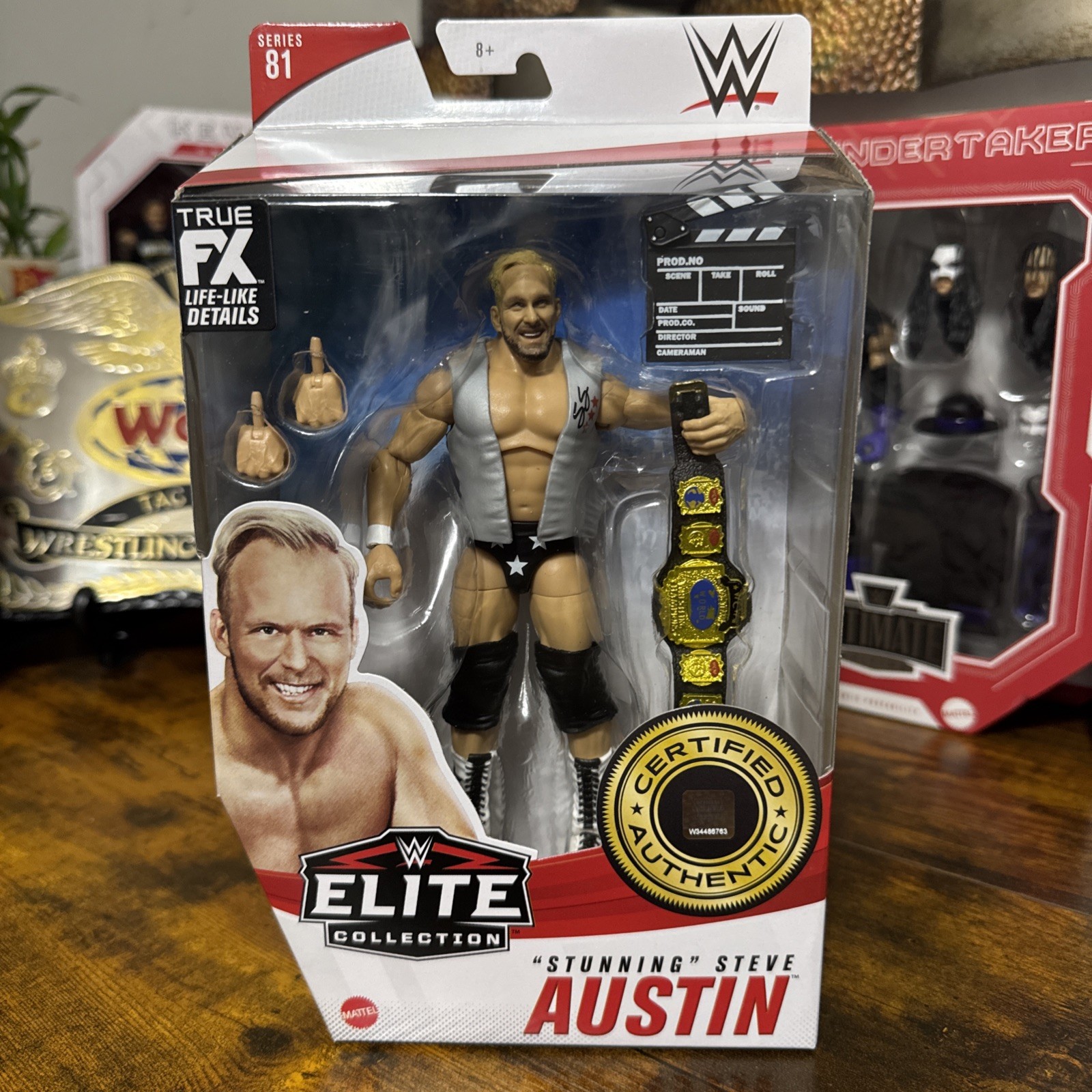 Mattel WWE Elite Collection Series 81 STUNNING STEVE AUSTIN Action Figure MOC