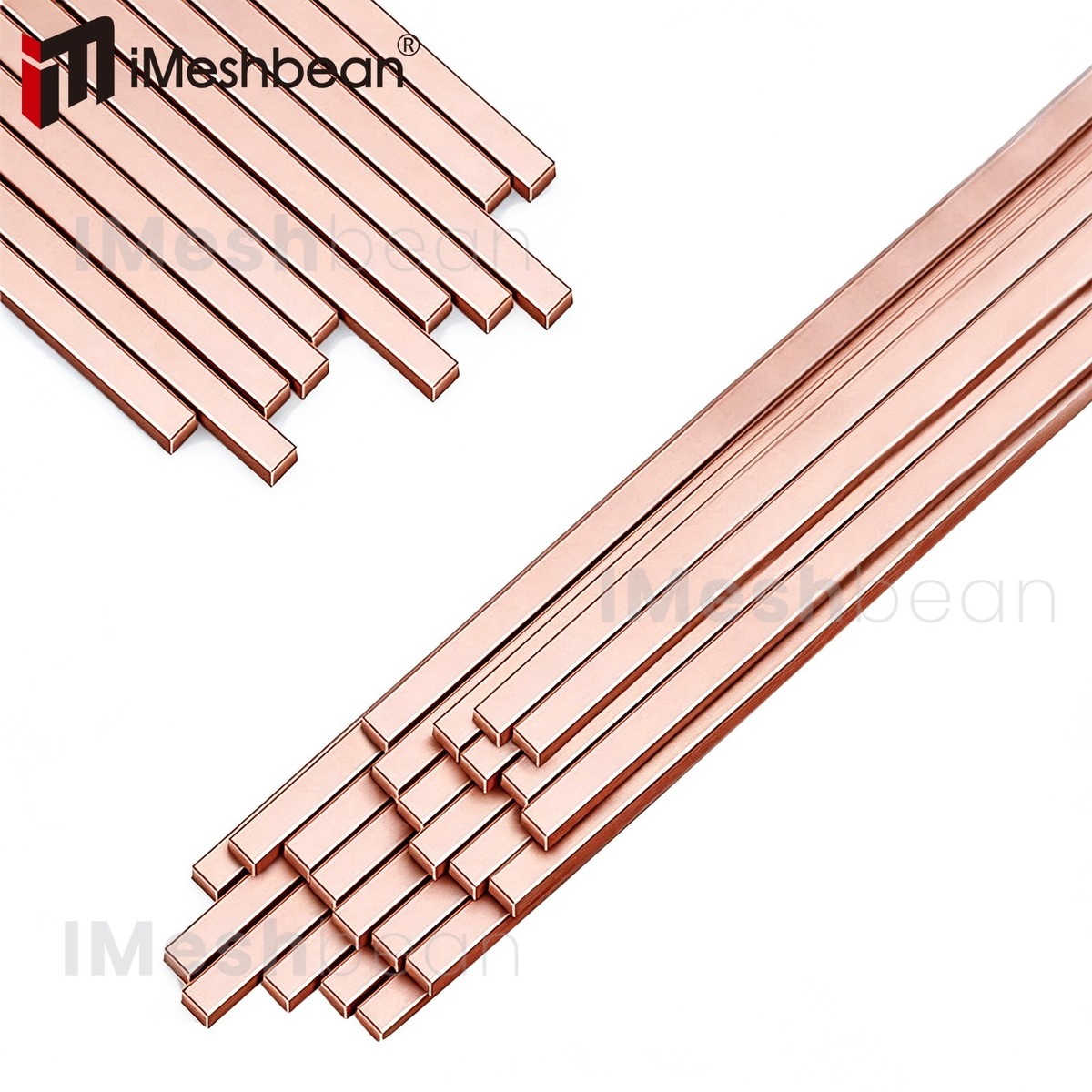 Brazing Rods BCuP-5 15% Silver Solder – 20-Pack Flat Phosphor Copper Welding Sticks For HVAC, Refrigeration & Copper Repair (0.050 X 1/8 X 10 Inch)