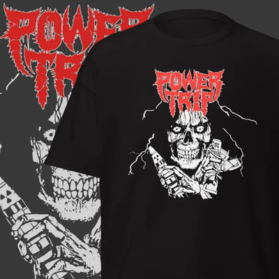Powertrip T-Shirt: Crossover Thrash Band Merch, Punk Streetwear