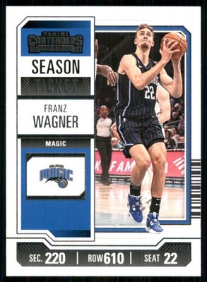 2023-24 Panini Contenders #97 Franz Wagner Orlando Magic 56557