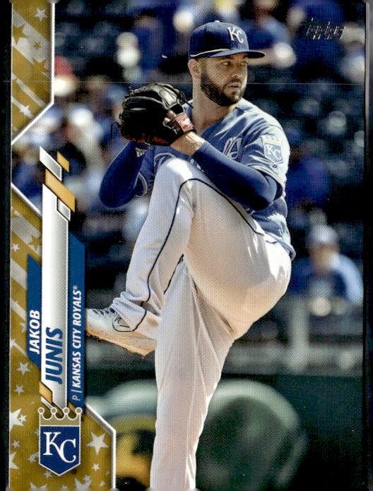 2020 Topps #683 Jakob Junis Gold Star