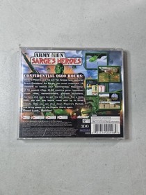 Army Men: Sarge's Heroes (Sega Dreamcast, 2000) CIB Complete Reg Card