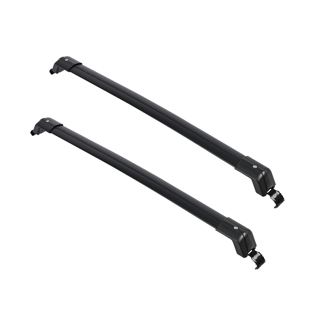 Top Roof Rack Cross Bar Luggage Carrier Black For Dodge Grand Caravan 2008-2020