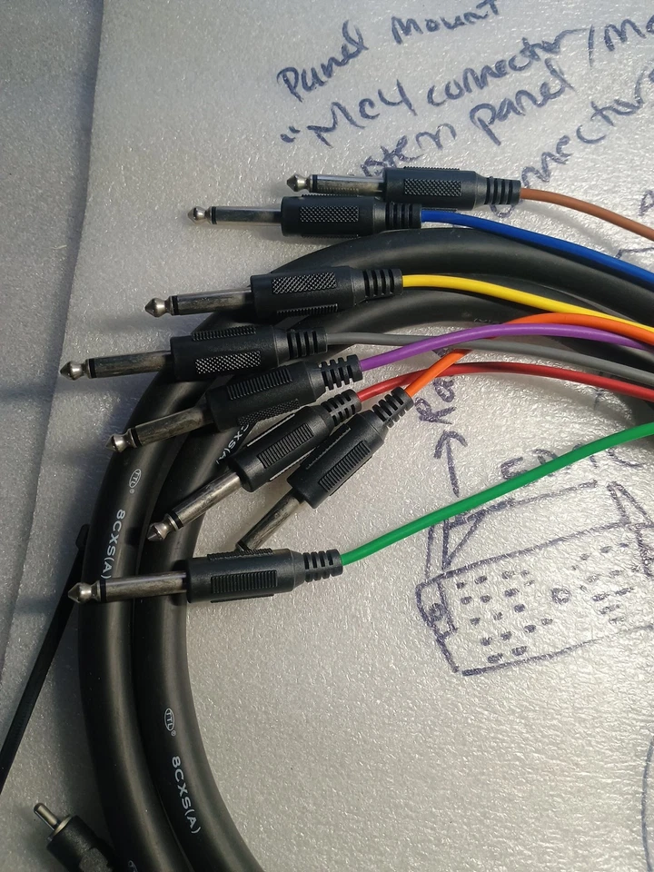 8 Channel RCA cable Snake - Image 3 of 4