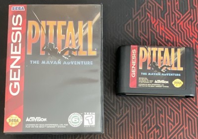 Pitfall: The Mayan Adventure (Sega Genesis, Activision, 1994) Box - No Manual