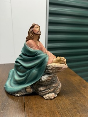 Agony In The Garden by Franklin Mint - Jesus Praying Christian Easter