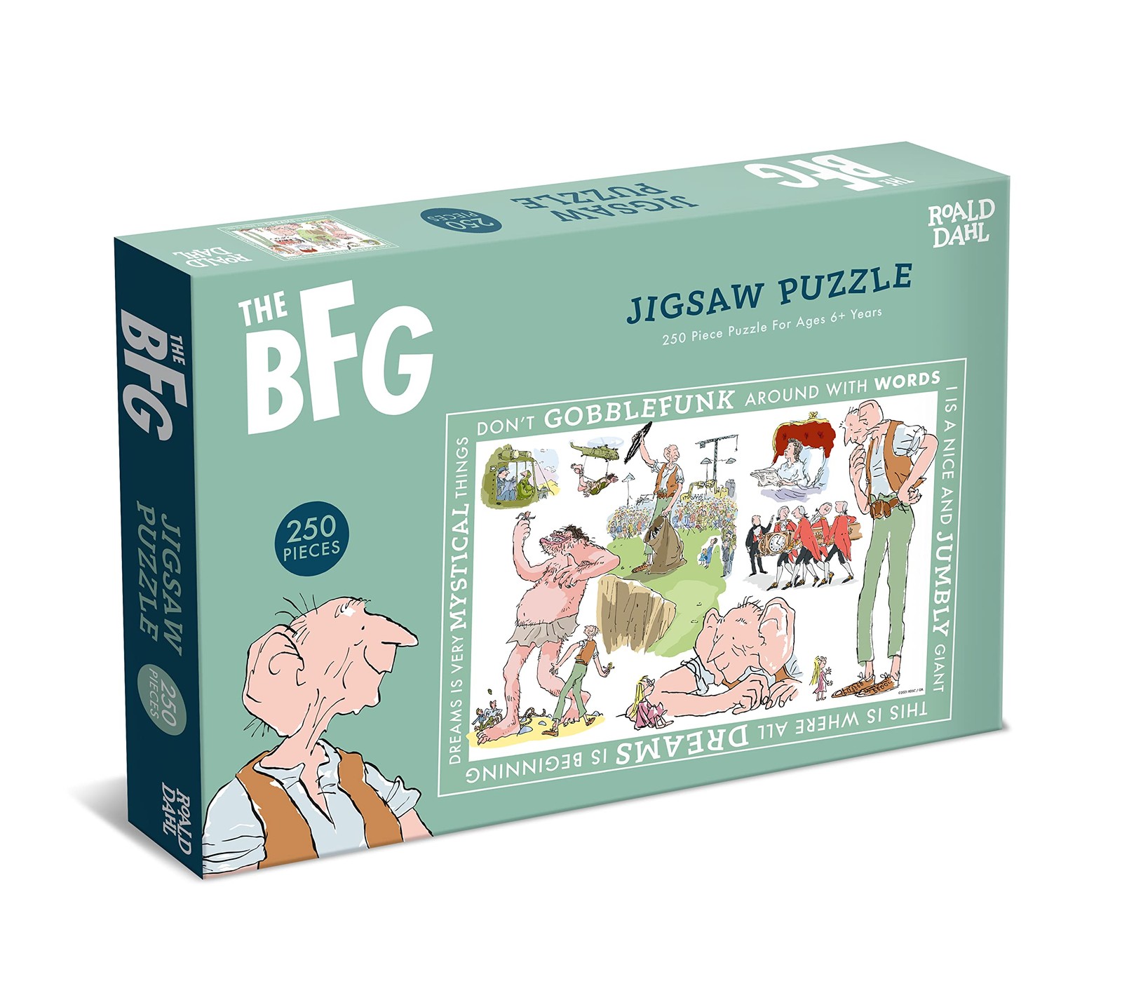 Roald Dahl UO8492   ,  BFG mit 250 Teilen