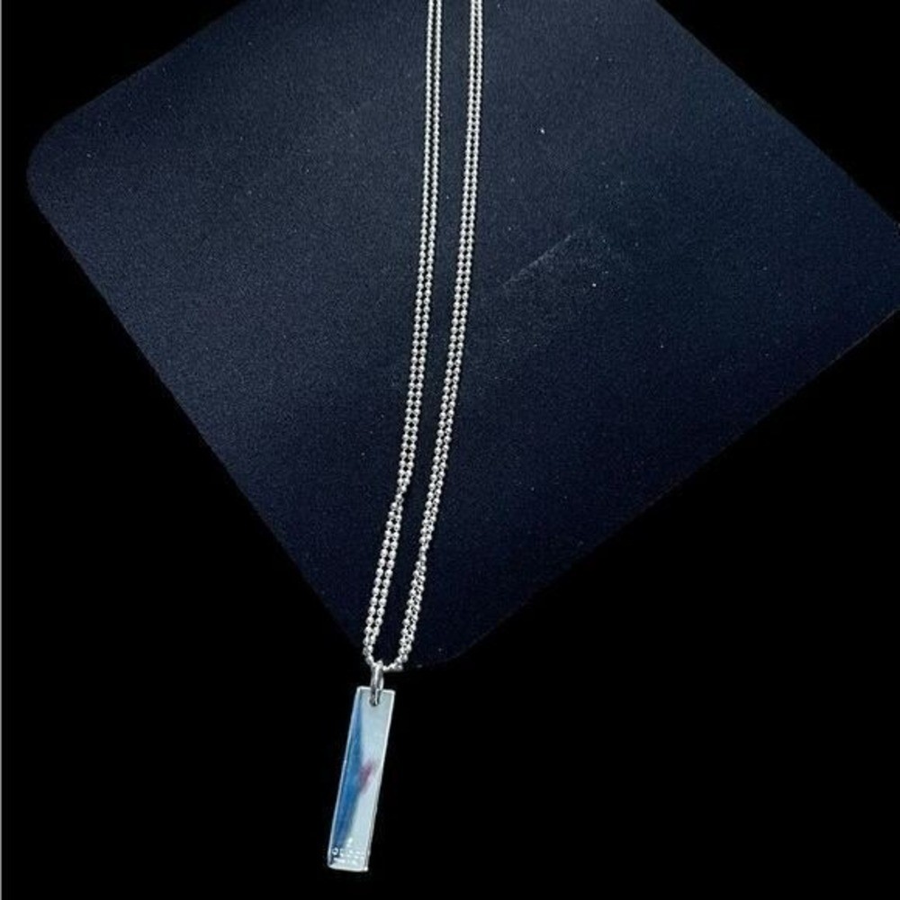 Authentic Statement Gucci 925 Sterling Silver Bar… - image 4