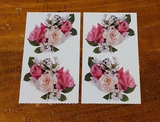 Mrs. Grossman Lot of Two Half Strips ~ Photoessence Rose Nosegay