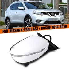 View Mirror Right RH For Nissan Rogue 2014-2019 Camera Heated Power Fold 13 Pin