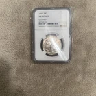 1942  Silver Walking Liberty Half Dollar NGC AU beautiful coin