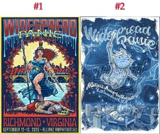Widespread Panic in Richmond, VA September 12-13 2025 Poster
