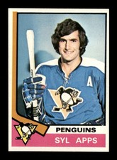 1974 Topps #13 Syl Apps Jr. NM/NM+ X3614521