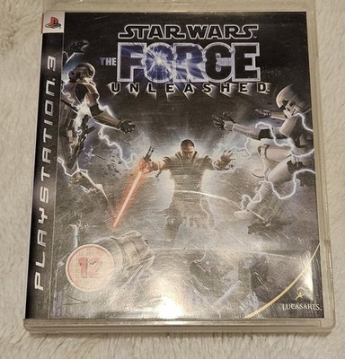 Star Wars: The Force Unleashed (PS3) UK PAL - Sehr Gut - Mit Handbuch.
