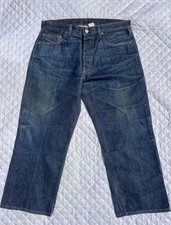 Vintage Levi's 501 XX Blue Jeans Made In Mexico Size 36x30 Act 36x27