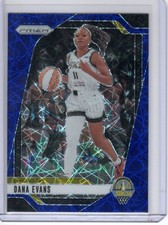 2024 Panini Prizm WNBA - Dana Evans #72 Blue Velocity Prizm