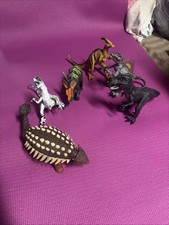 Assorted Plastic Dinosaurs Mixed Lot of 6 Toys Figures