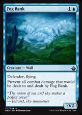 Fog Bank -Foil Light Play MTG Battlebond