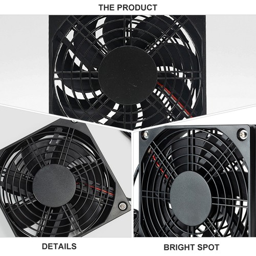 USB Cooling Fan Fans Quiet Temperature-controlled Computer - 第 4/12 張圖片