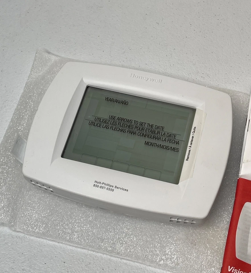 Honeywell TH8320U1008 7-Day VisionPro 8000 Touchscreen Programmable Thermostat - Image 3 of 4