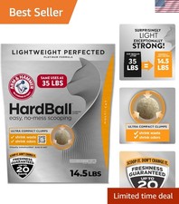 Lightweight Cat Litter with Advanced Clumping - 14lbs of Garden Bloom Bliss