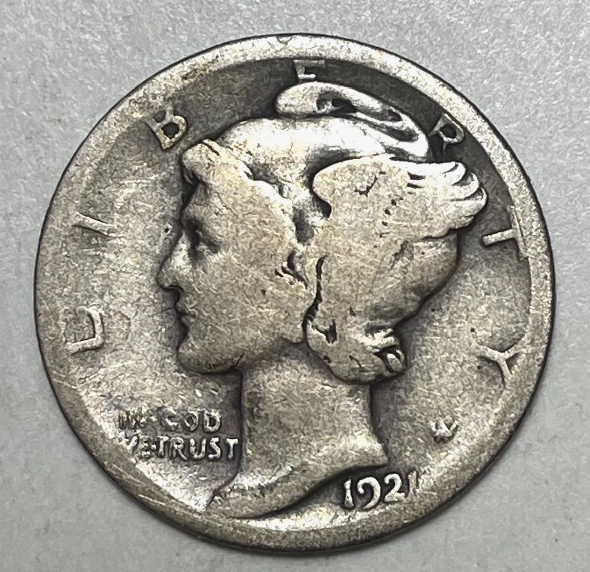 Silver 1921 Year Mercury Dimes (1916-1945) for sale | eBay