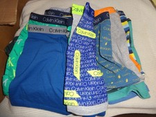 NWOT LOT OF 12 BOYS CALVIN KLEIN BOXER BRIEFS UNDERWEAR SIZE XL