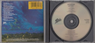 The Jacksons - Victory (CD, Oct-1984, Epic) CSR EARLY PRESS JAPAN