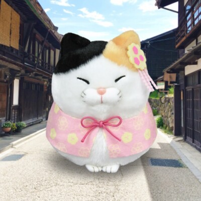 Japanese Cat Plush Gotouchi Higemanjyu ST Hannnari Me-sama